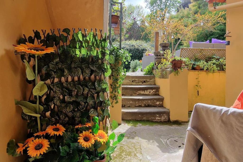 Monica Appartamento Con Giardino Al Ponte Vecchio Florença Exterior foto