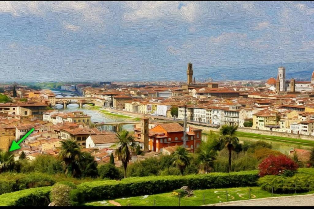 Monica Appartamento Con Giardino Al Ponte Vecchio Florença Exterior foto